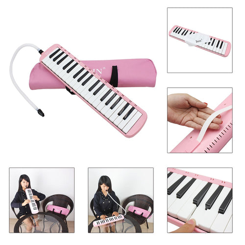 Melodica 37 Teclas Piano Keys Style Melodica Musical Instrument With Carrying Bag For Students Beginners Kids Musical Instrument